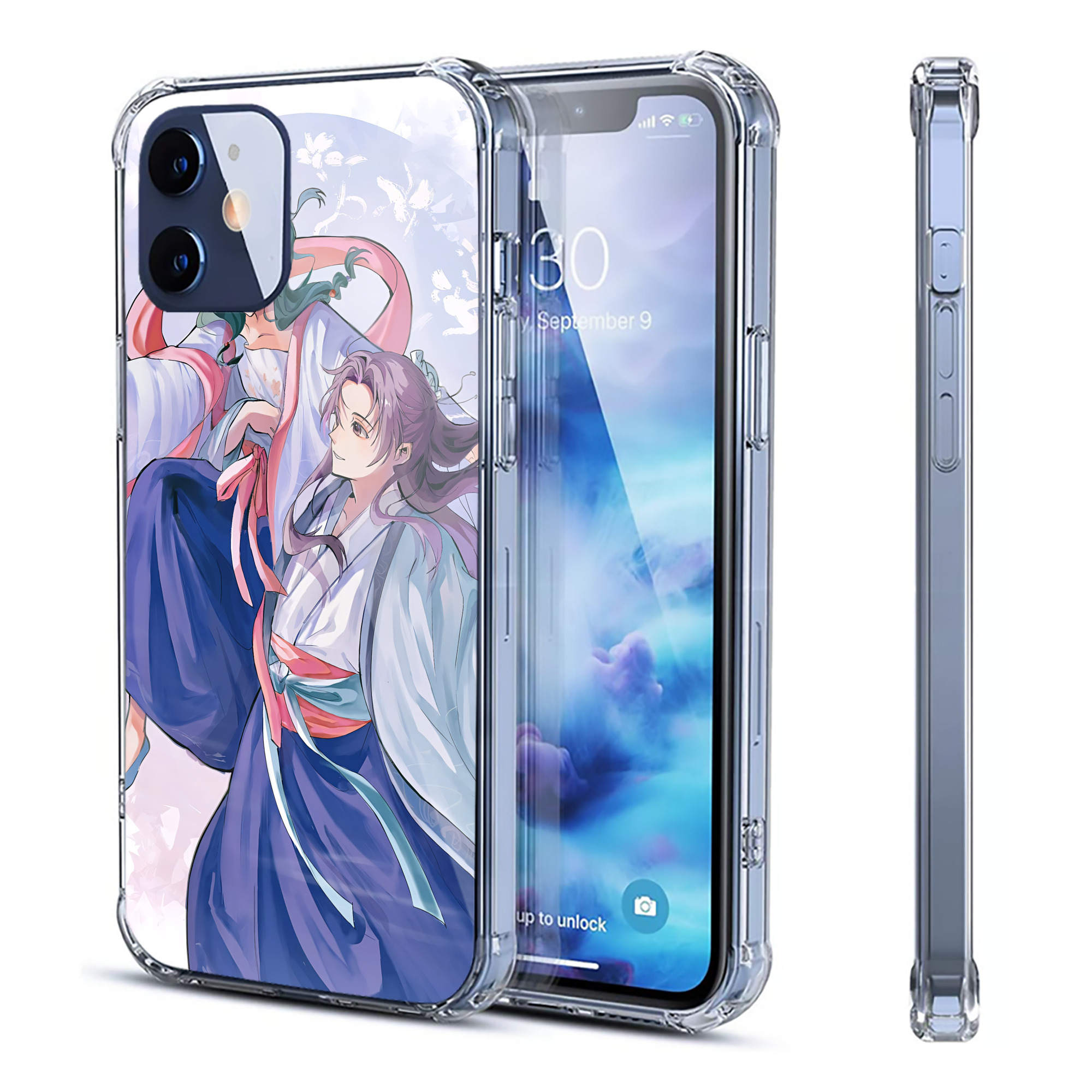 （画像用） 薬屋のひとりごと The Apothecary Diaries 【iPhone 12シリーズ対応】透明スマホケース（クリアソフトケース）